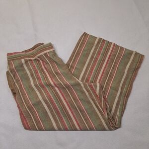Coldwater Creek Women's Striped Pants Size XL P